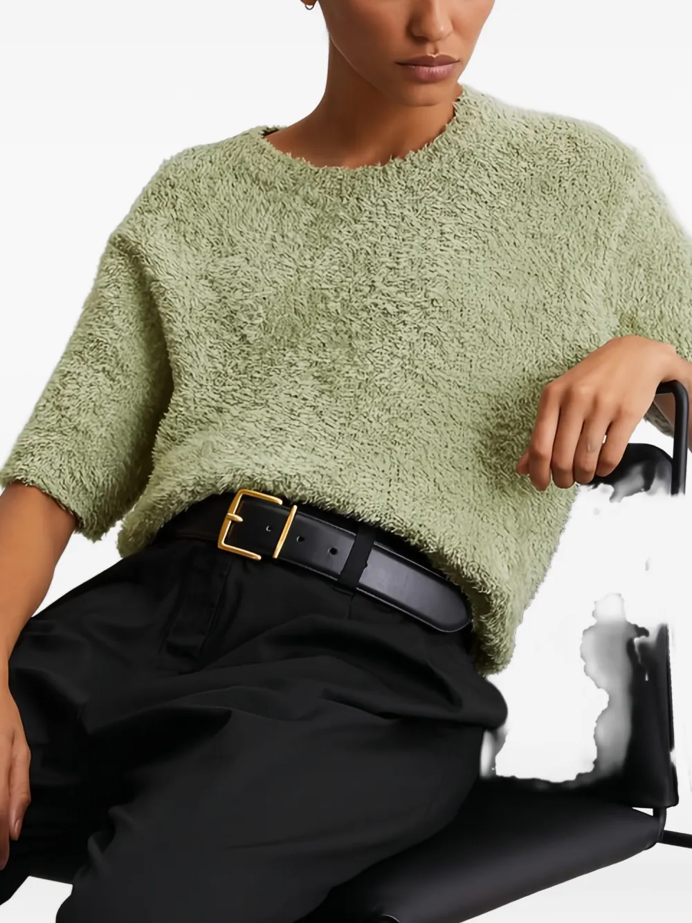 Marc O'polo Knit T-shirt In Green