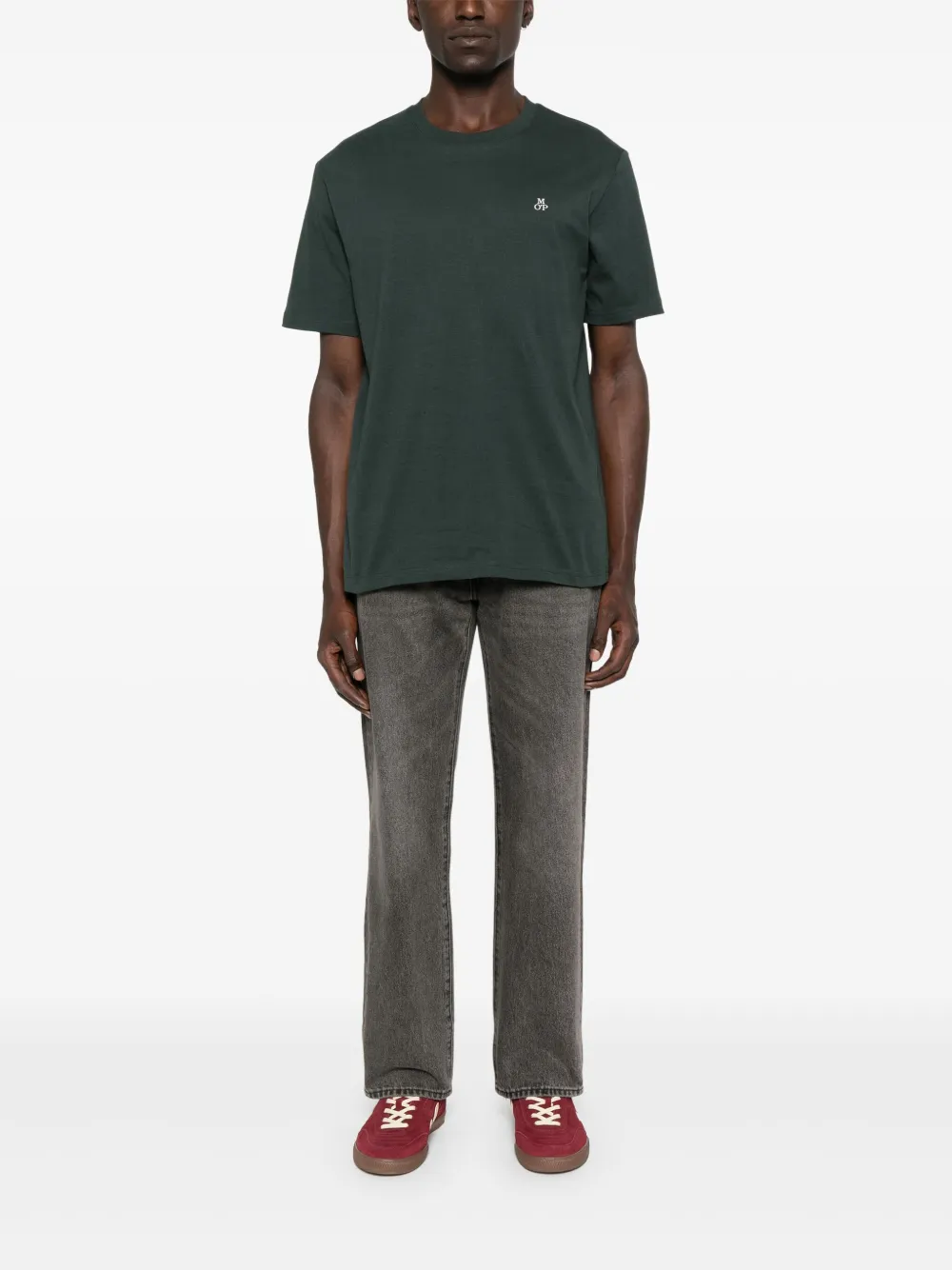 Marc O'Polo logo刺绣T恤 | T恤 | Image 2