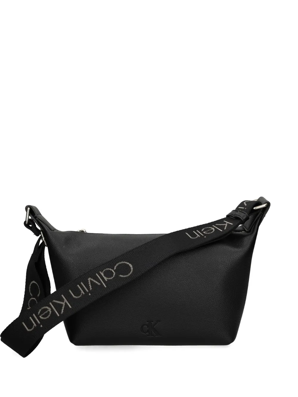 Calvin Klein Crossbodytas met logobandje Zwart