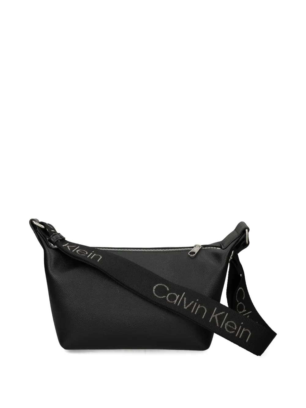 Calvin Klein Crossbodytas met logobandje Zwart