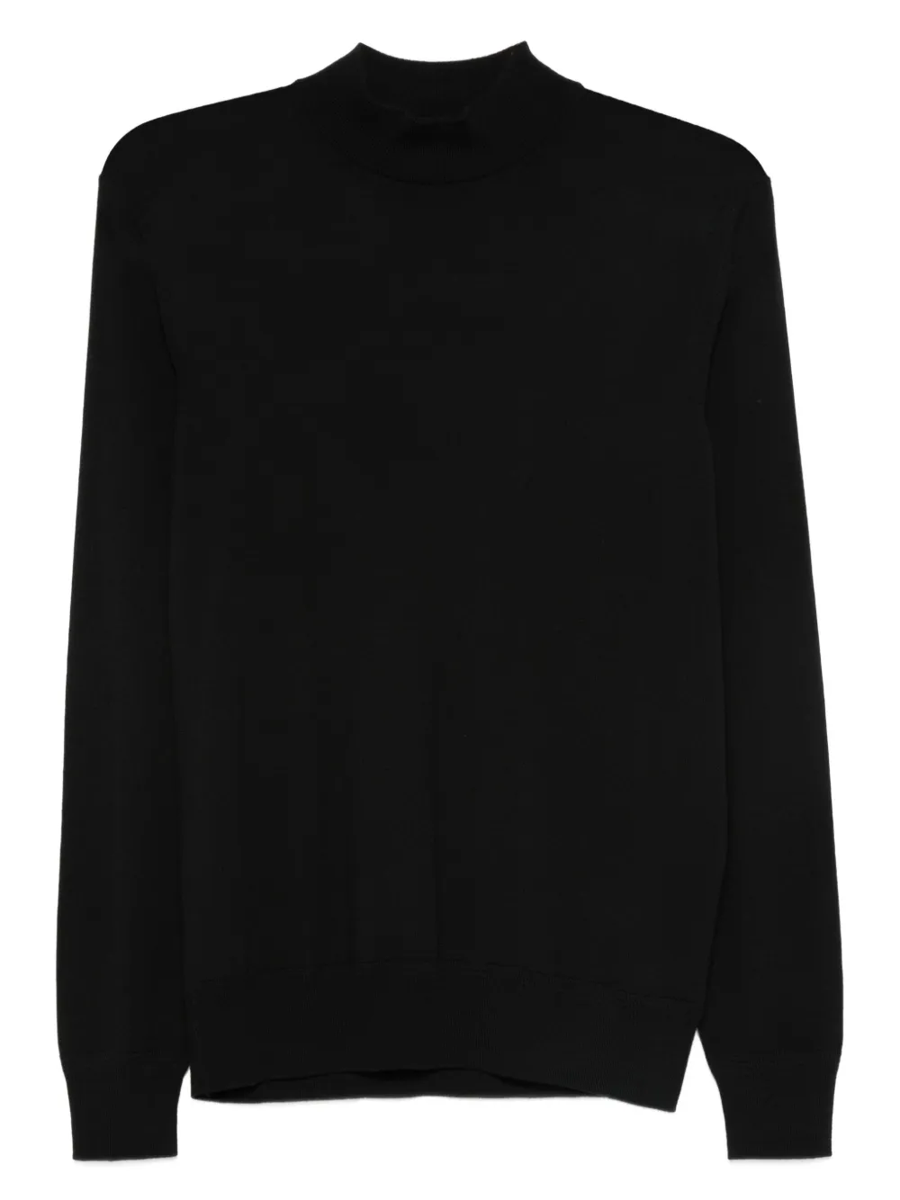 TOM FORD Wollen trui met hoge hals Zwart