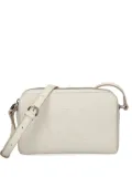 Calvin Klein embossed logo cross-body bag - White