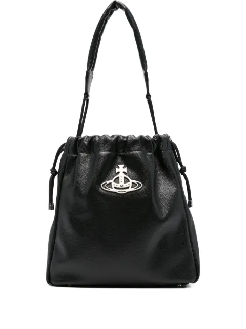 Vivienne Westwood Borsa a secchiello Hilary media con decorazione