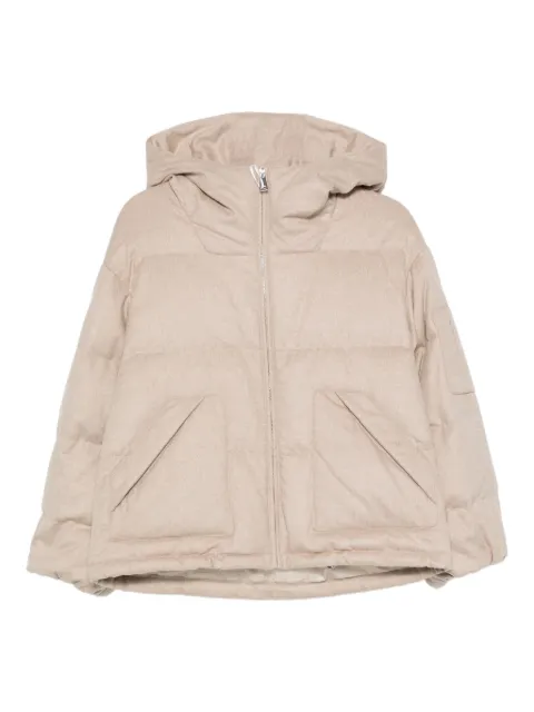 Liska hooded quilted jacket