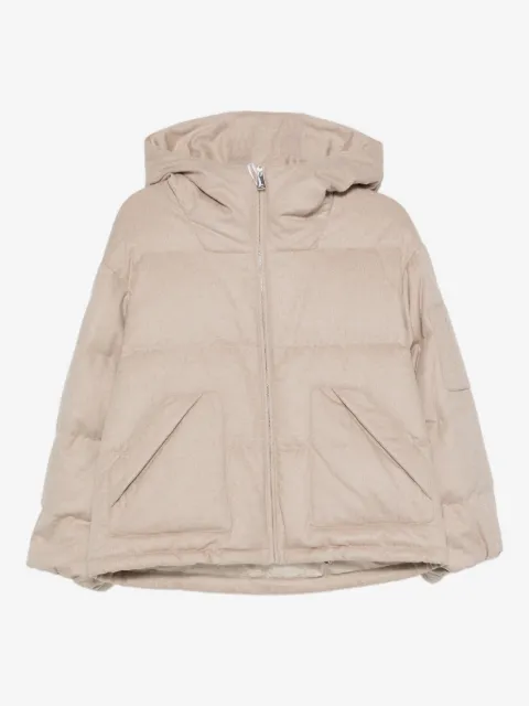 Liska hooded quilted jacket