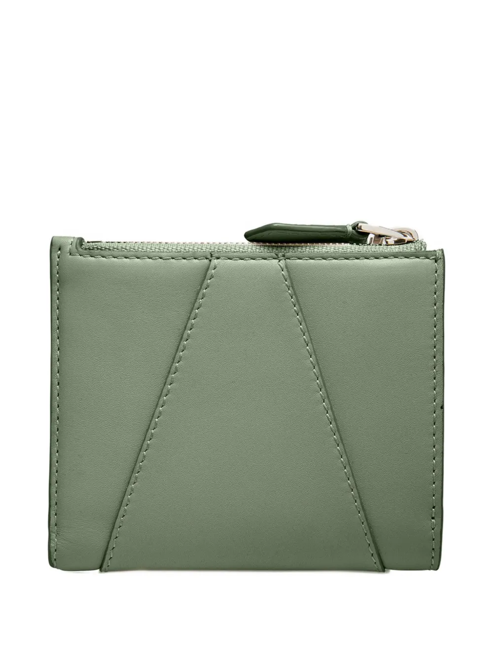 Bally Axeel zip-fastening leather wallet - Groen