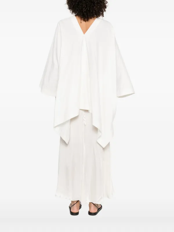 The Row Vネック トップ | ニュートラル | FARFETCH JP