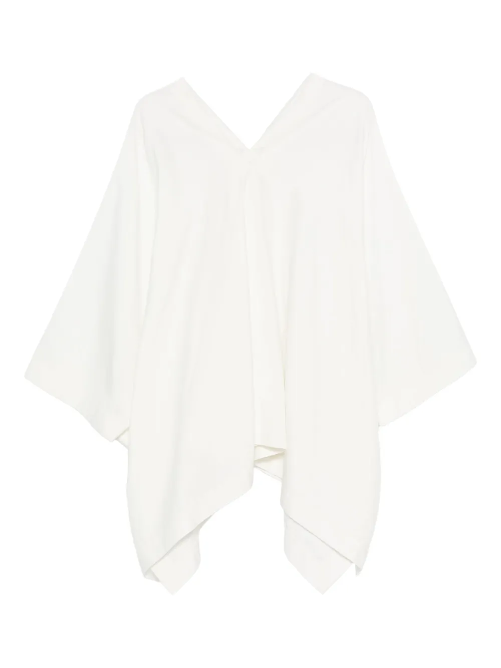 The Row top asimétrico con cuello en V | neutro | Image 1