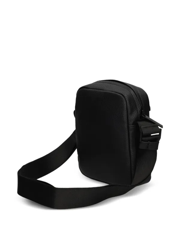 【 】テクスチャード CK ショルダーバッグ Calvin Klein テクスチャード ショルダーバッグ | ブラック