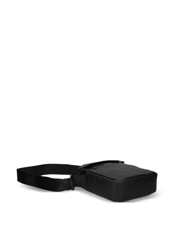 【 】テクスチャード CK ショルダーバッグ Calvin Klein テクスチャード ショルダーバッグ | ブラック