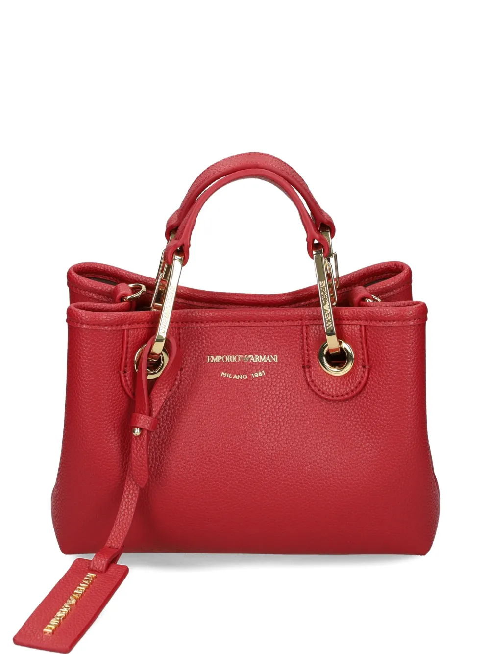 Emporio Armani small logo tote bag | Red | Image 1