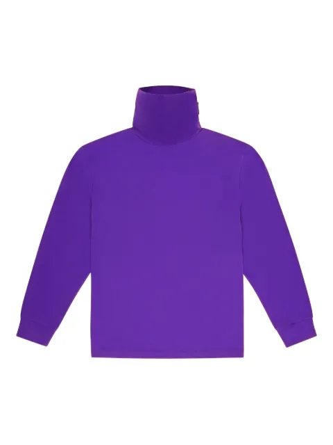 Bally buckle-neck turtleneck sweatshirt