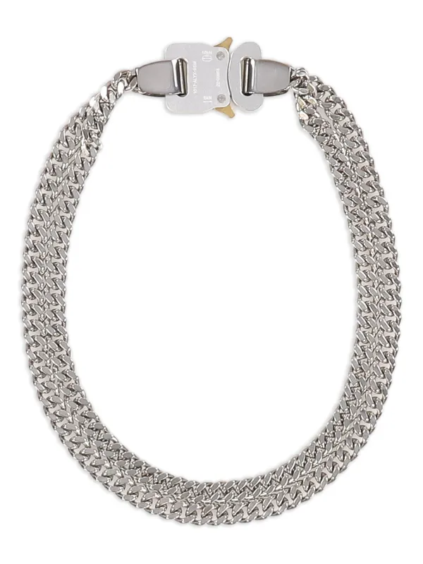 1017-ALYX-9SM アリクス チェーンネックレス シルバー silver 1017 ALYX 9SM アリクス チェーン ネックレス シルバー - メルカリ