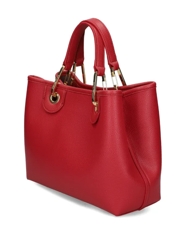 Emporio Armani ロゴ トートバッグ | レッド | FARFETCH JP Emporio Armani ロゴ トートバッグ | レッド | FARFETCH JP