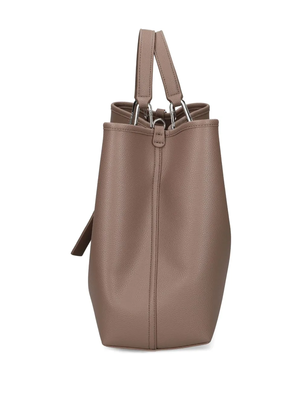 Emporio Armani top-handle tote bag Bruin