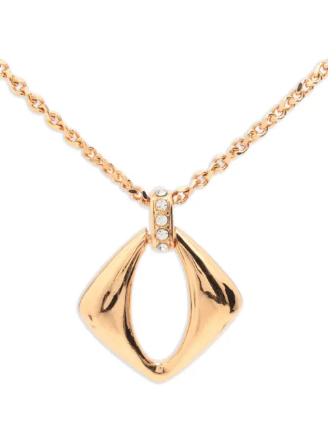Saint Laurent Pre-Owned rhinestone-embellished necklace