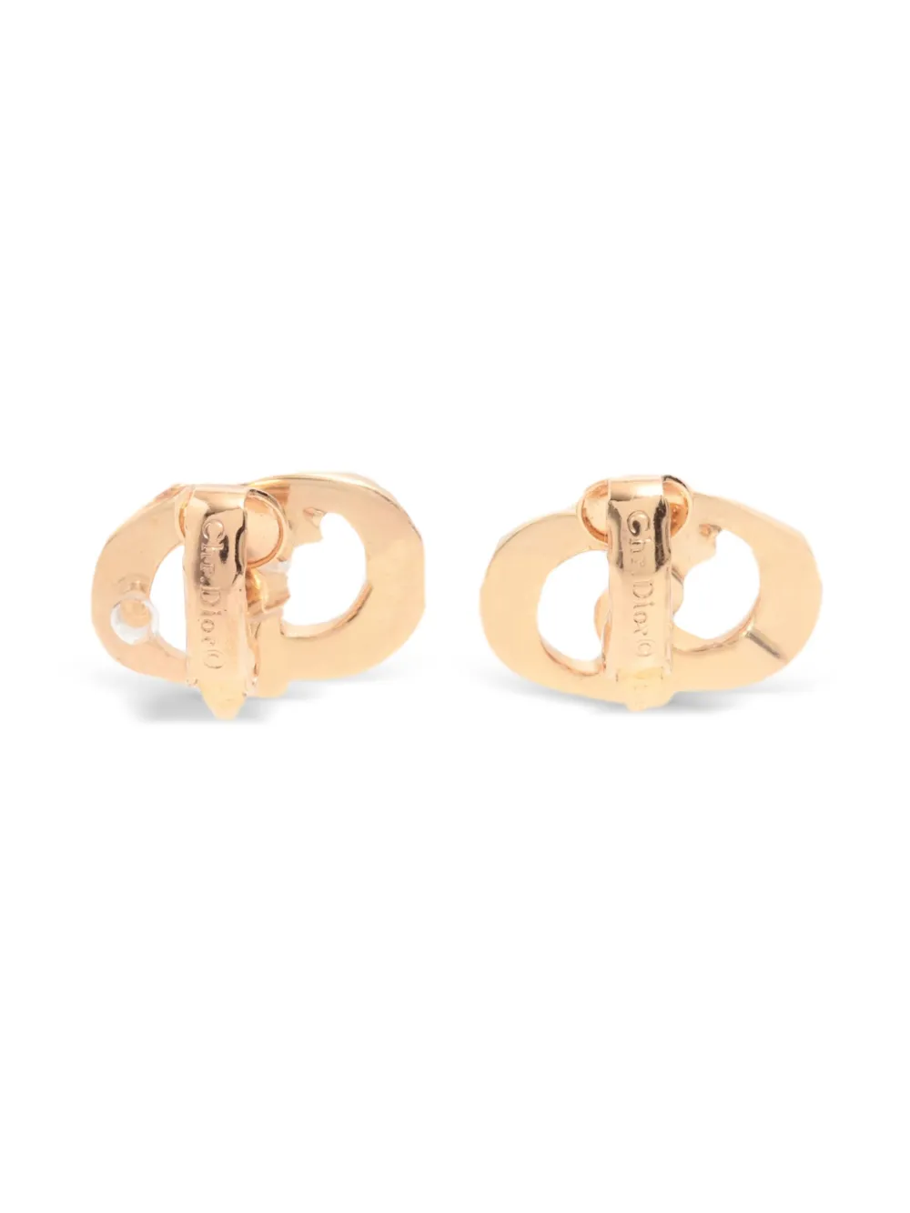 Christian Dior Pre-Owned aretes con logo CD | Image 2