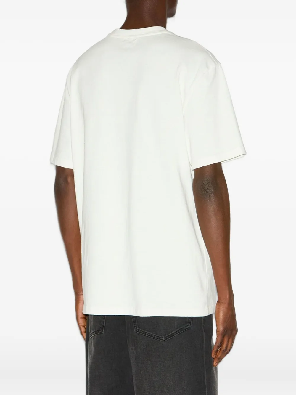 MARANT T-shirt met geborduurd logo Beige
