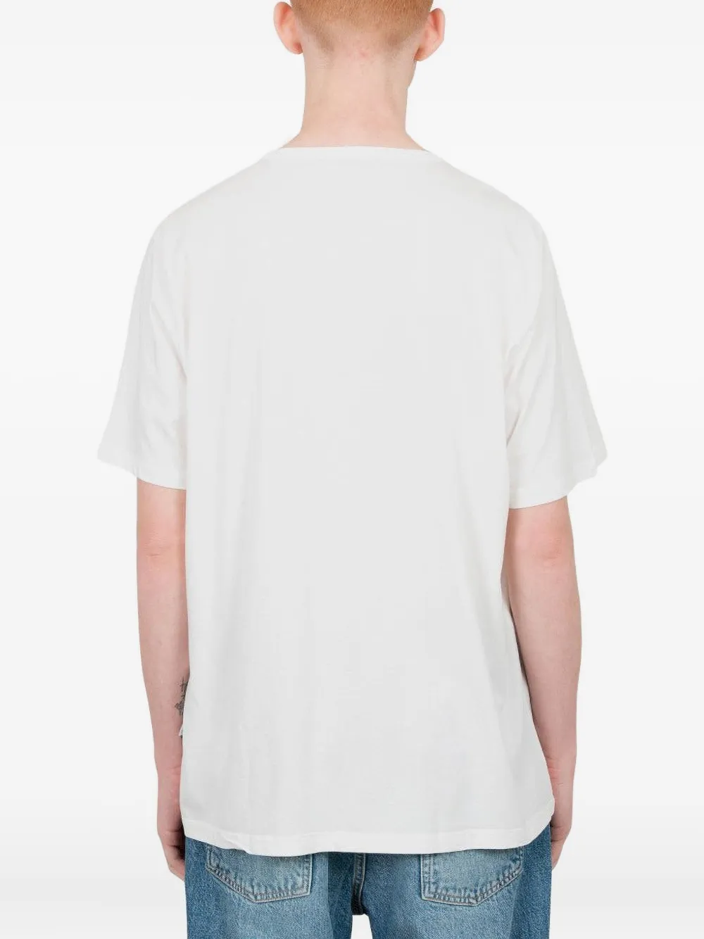 Our Legacy New Box Cotton Jersey T-shirt In White