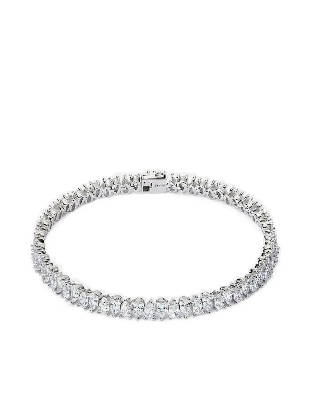 Hatton Labs embellished tennis bracelet | Silver | Image 1