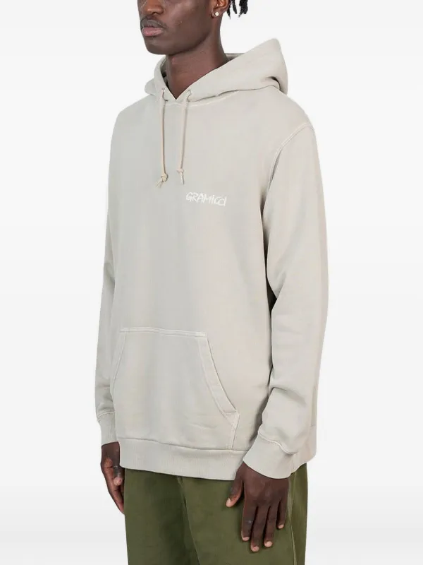 Gramicci Statue Of Liberty graphic-print Hoodie | Neutrals | FARFETCH