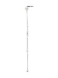 Justine Clenquet pearl-embellished chain hair clip - Silver