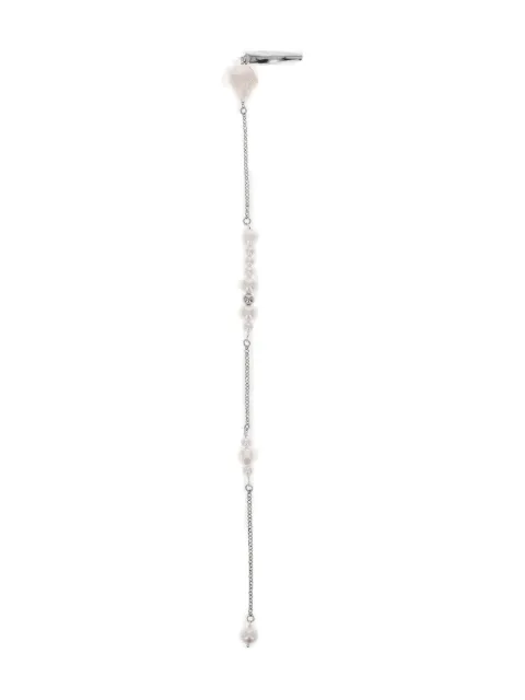 Justine Clenquet pearl-embellished chain hair clip