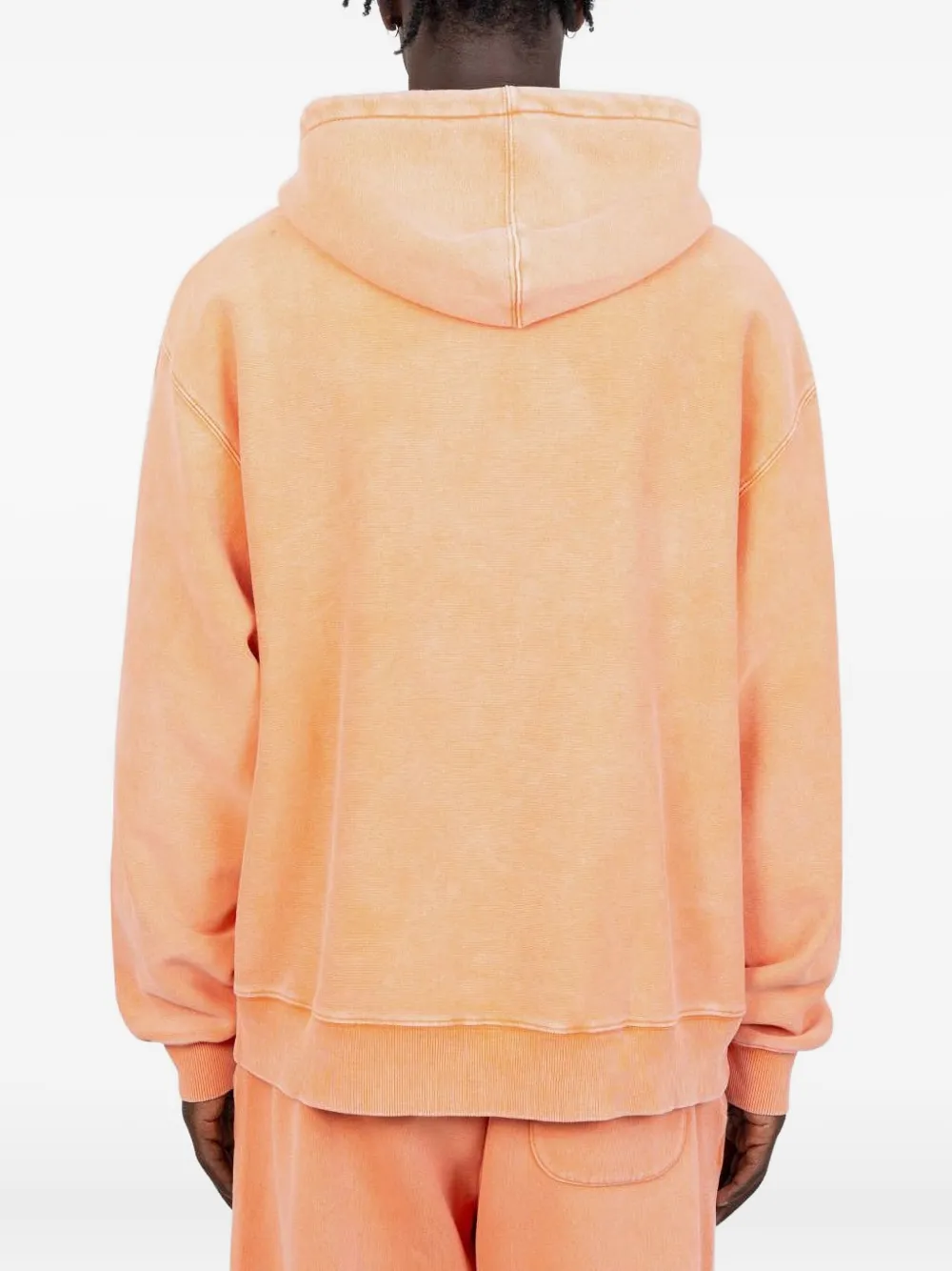 Patta Ausgeblichene Kapuzenjacke In Orange