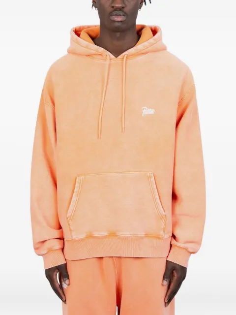 PATTA washed zip-up hoodie