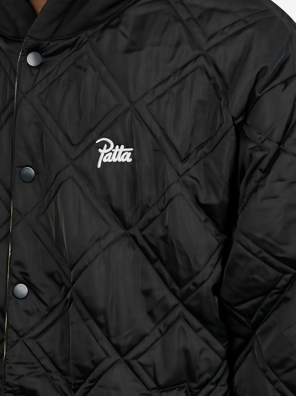 Patta Wendbare Bomberjacke Mit Steppung In Orange