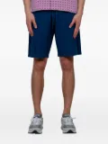 Universal Works washed cotton shorts - BLUE