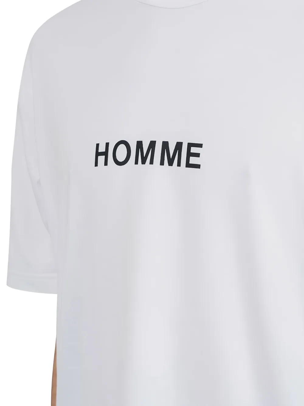 Brain Dead T-shirt Mit Text-print In White