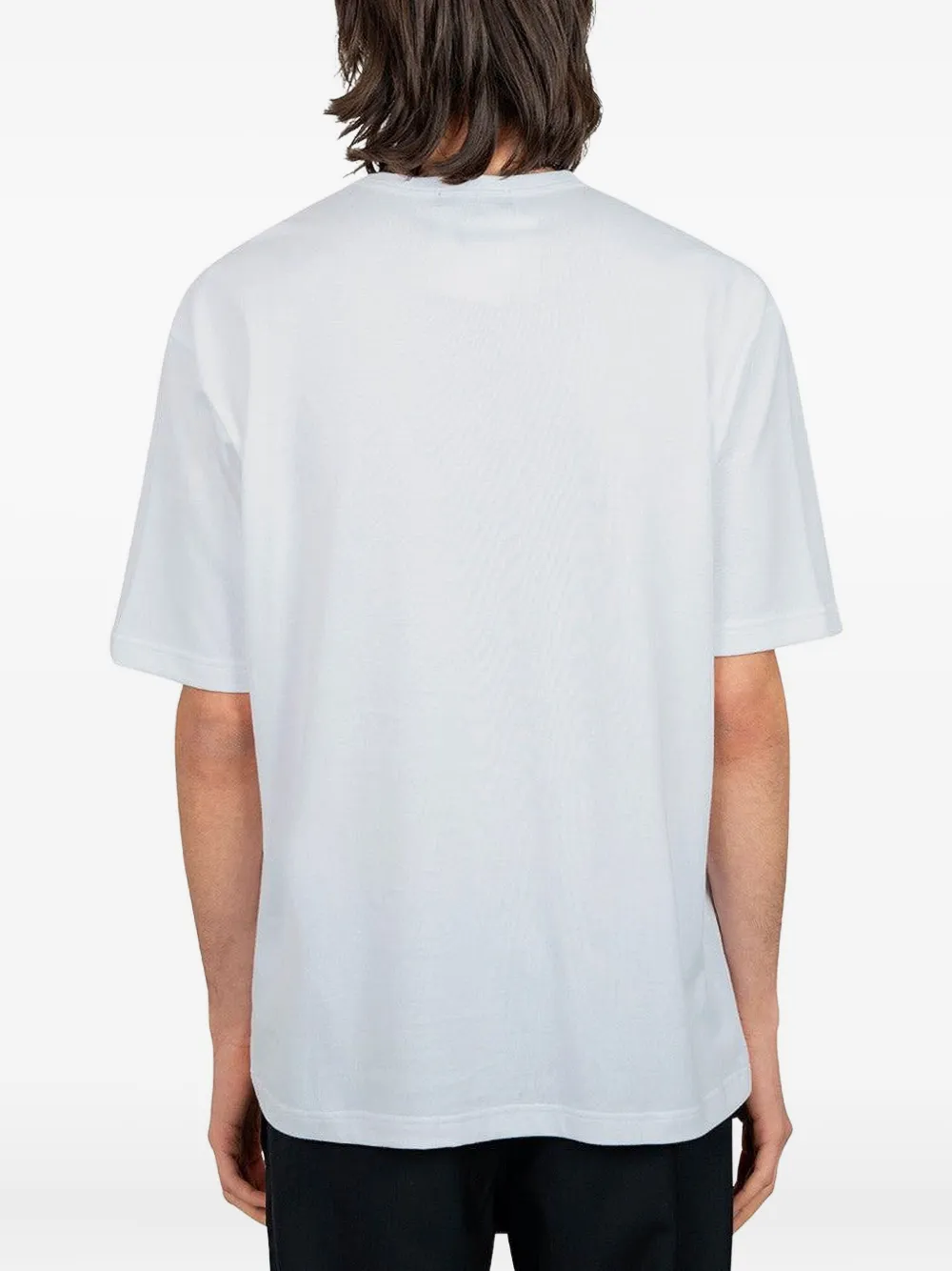Brain Dead T-shirt Mit Text-print In White