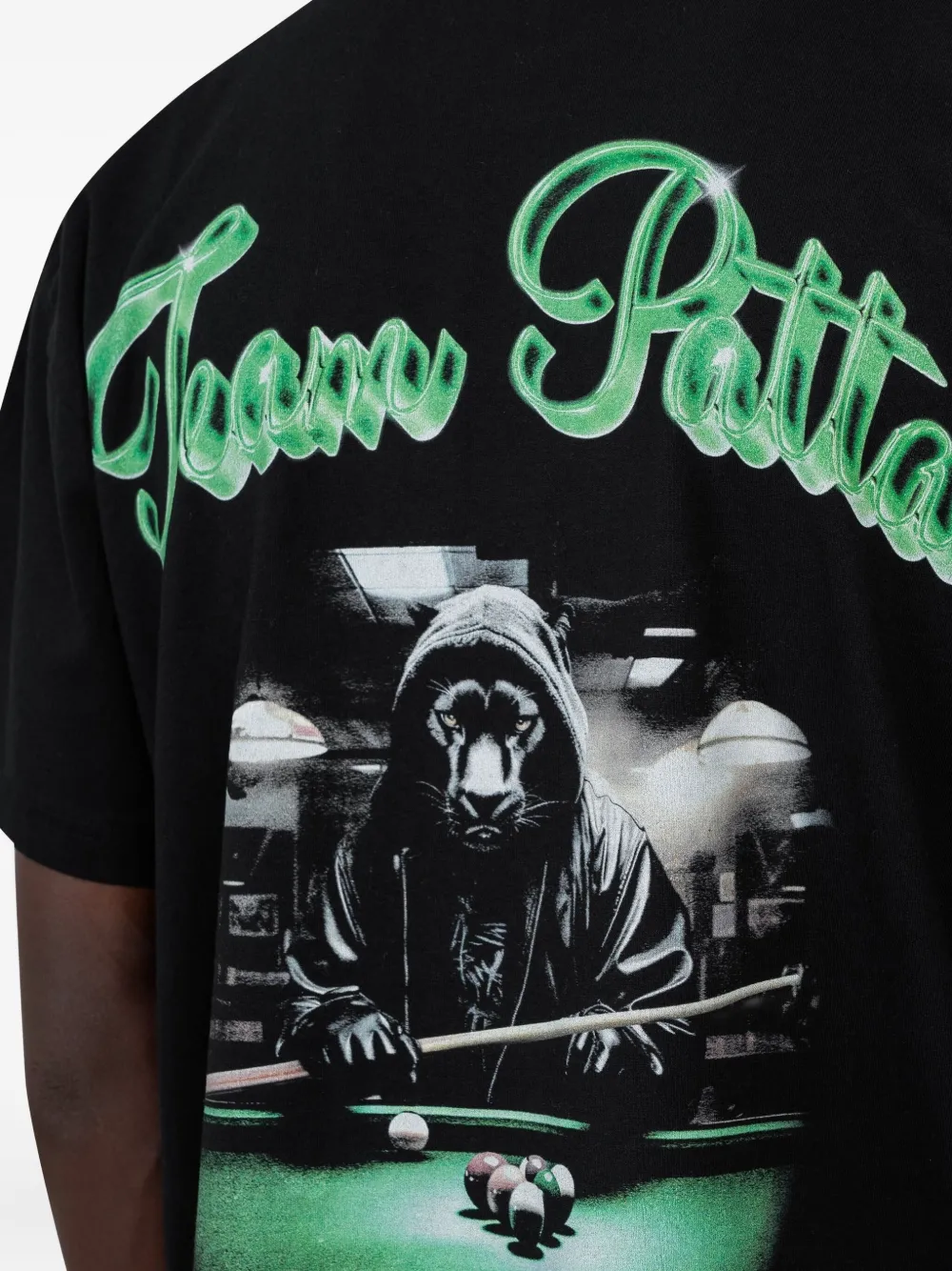 Patta T-shirt Mit Grafischem Print In Black