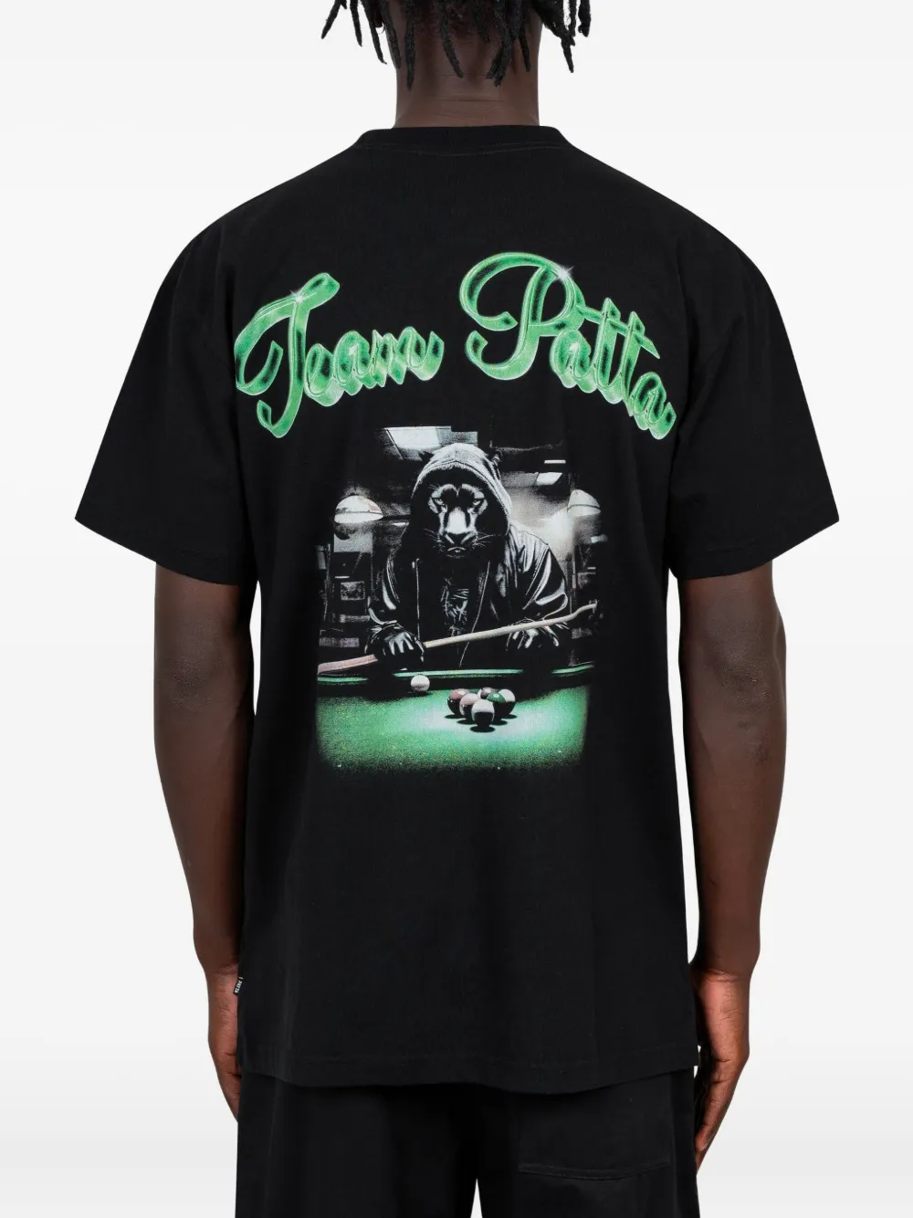 Patta T-shirt Mit Grafischem Print In Black
