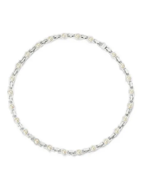 Hatton Labs pearl-embellished chain necklace