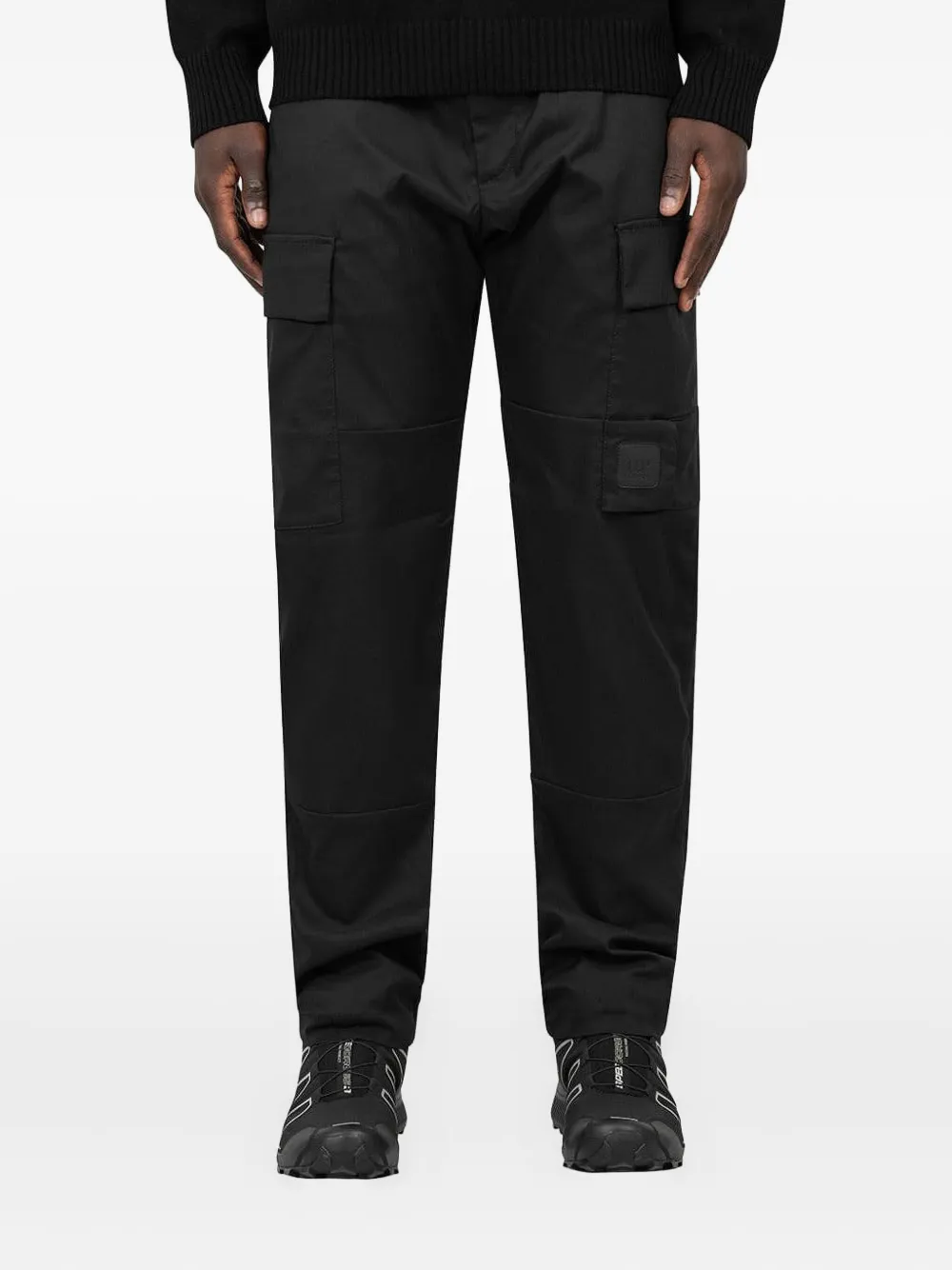 C.P. Company cargo patch-pocket trousers Zwart