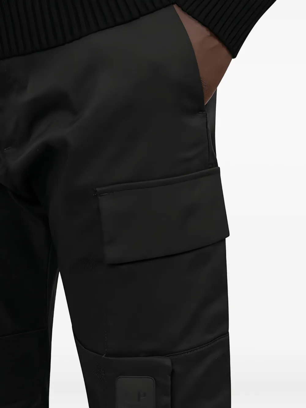 C.P. Company cargo patch-pocket trousers Zwart