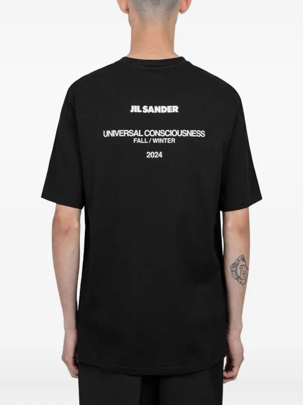 Jil Sander ロゴ Tシャツ | ブラック | FARFETCH JP