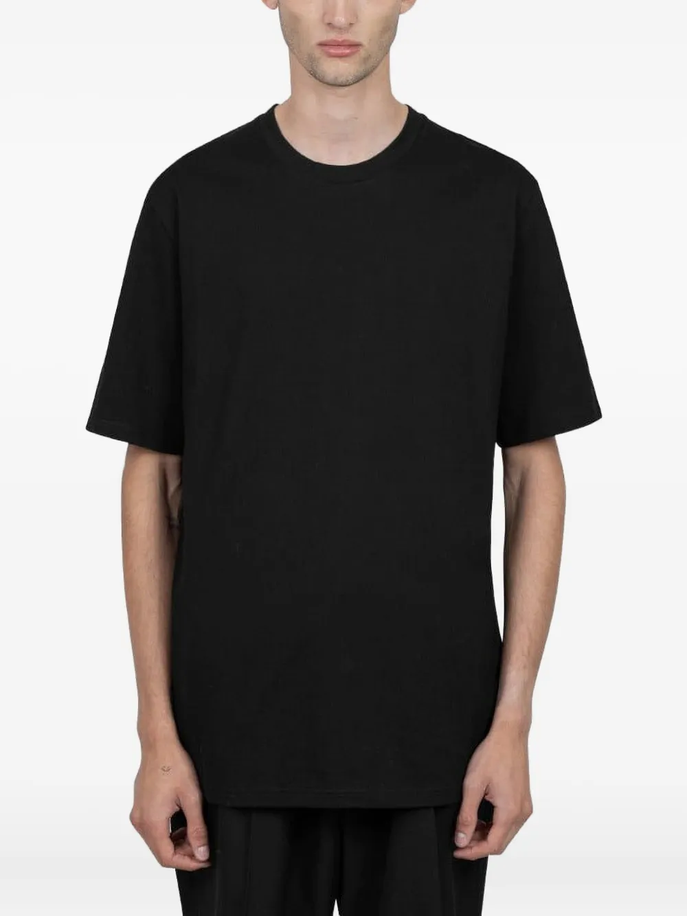 Jil Sander crew-neck logo-print T-shirt - ブラック Jil Sander crew-neck logo-print T-shirt - ブラック
