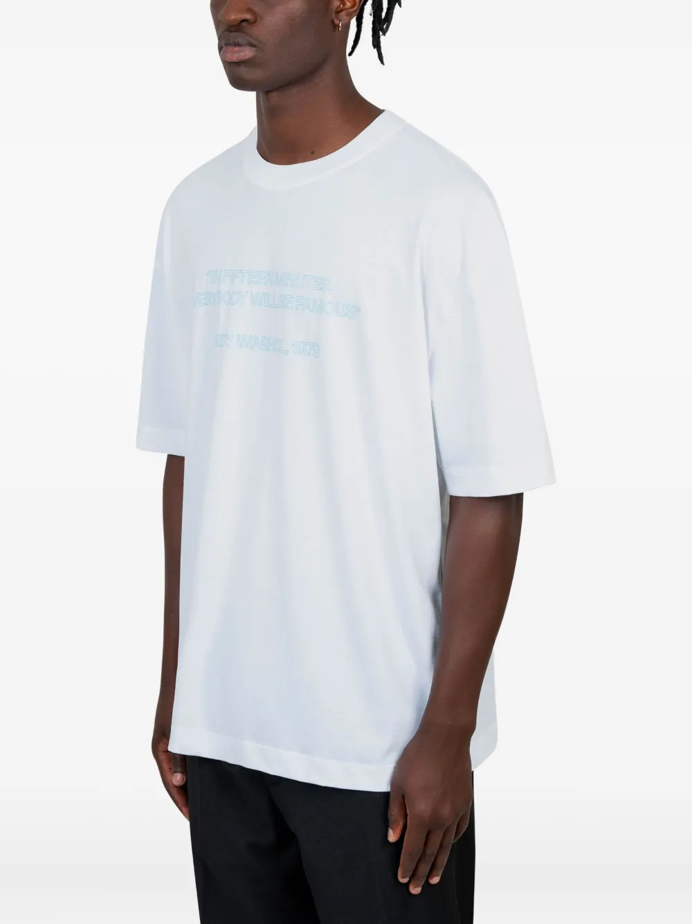 Norse Projects T-shirt met print - Wit