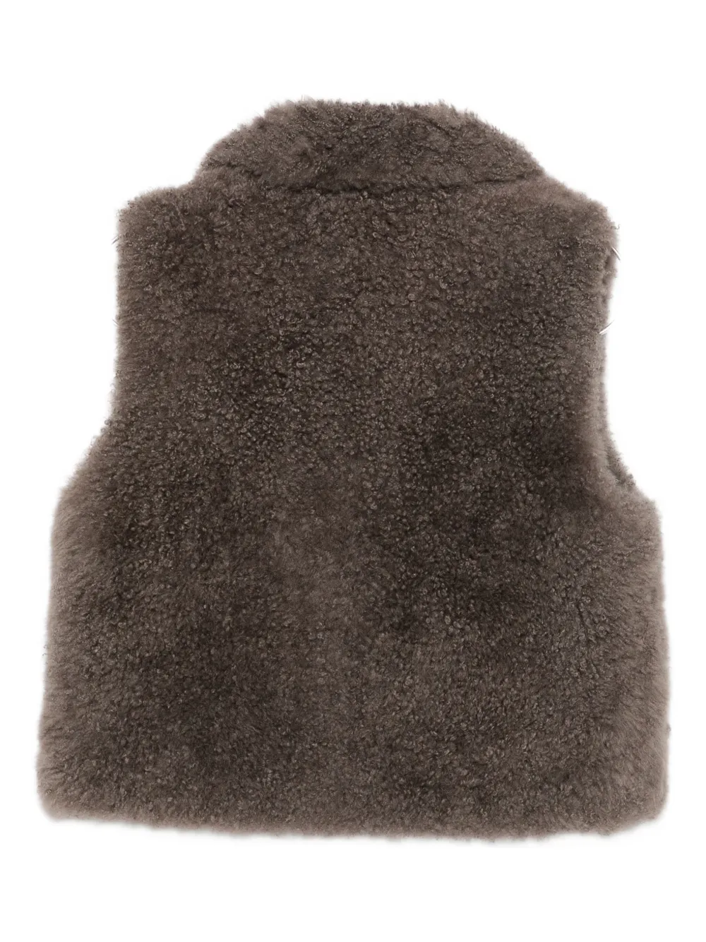 Liska shearling zip-up gilet | Faux Fur & Shearling Jackets | Image 2