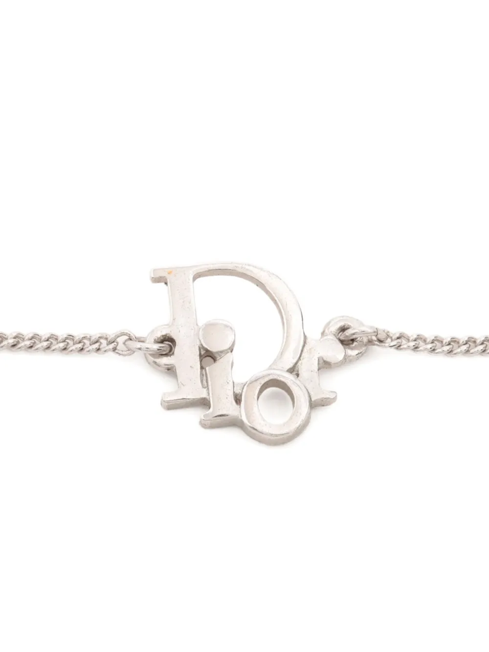 Christian Dior Pre-Owned logo-pendant bracelet | Image 2
