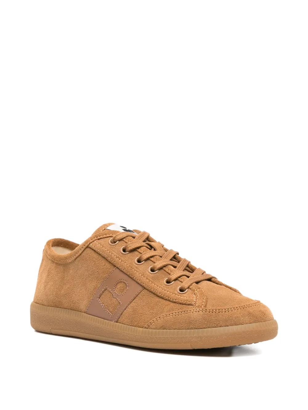 ISABEL MARANT suede lace-up sneakers Brown