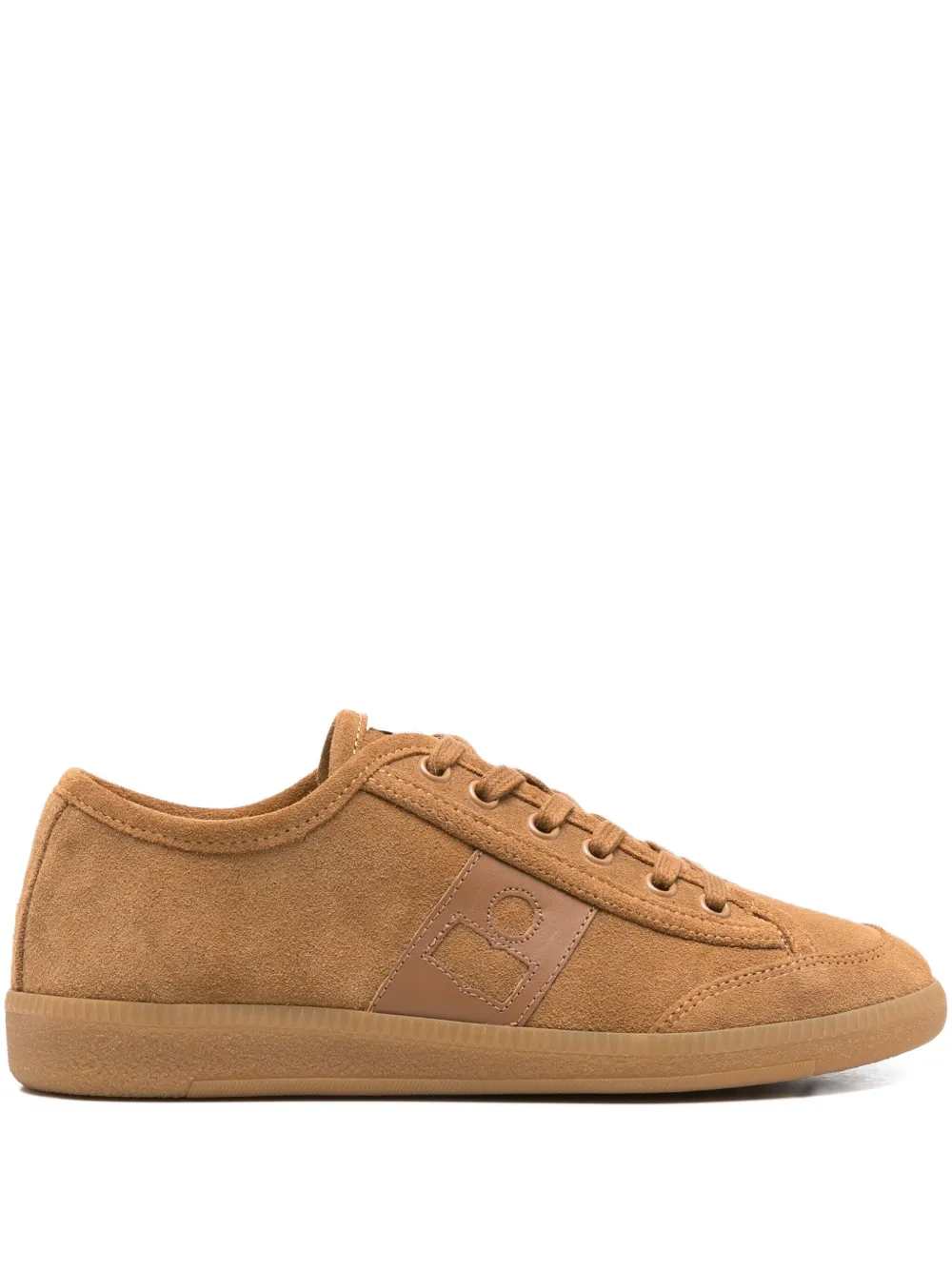 ISABEL MARANT suede lace-up sneakers Brown