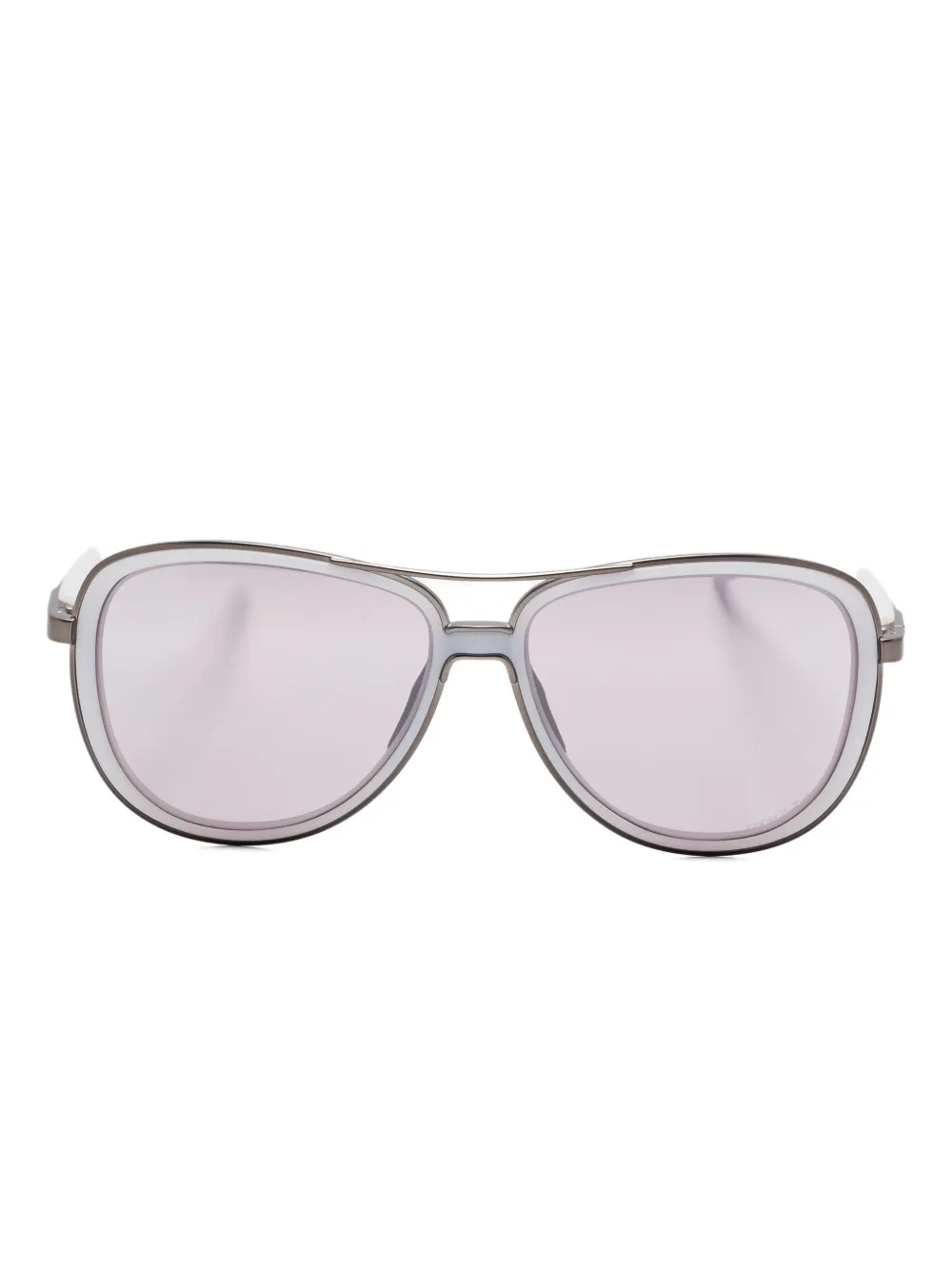 Oakley Split Time metal sunglasses Wit