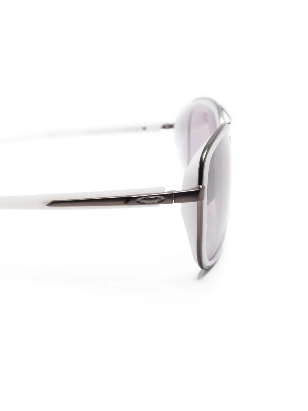 Oakley Split Time metalen zonnebril Wit