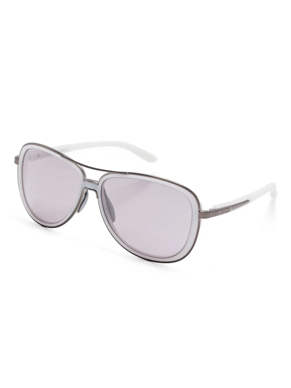 Oakley Split Time metalen zonnebril Wit