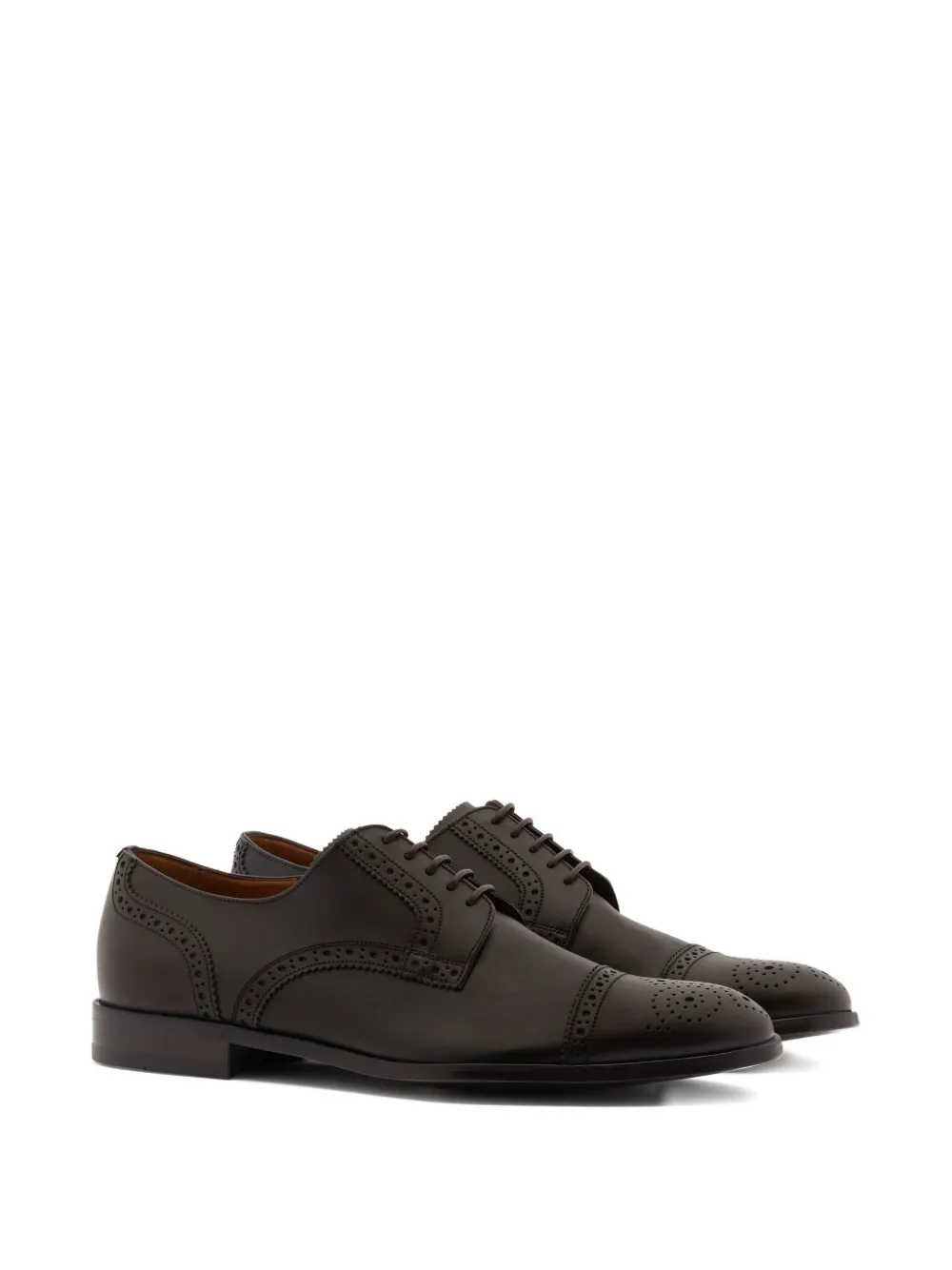 Bally brogueing leather derby shoes | Derby Shoes | Image 2