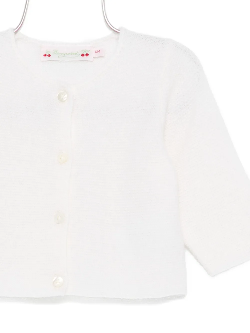 Bonpoint Kasjmier vest Wit
